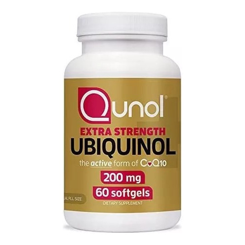 Qunol Ubiquinol Coq10 200mg Softgels, Powerful (60 Count (p