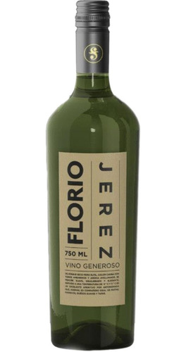 Vino Jerez Seco Florio Generoso 750cc Origen Mendoza 16.4
