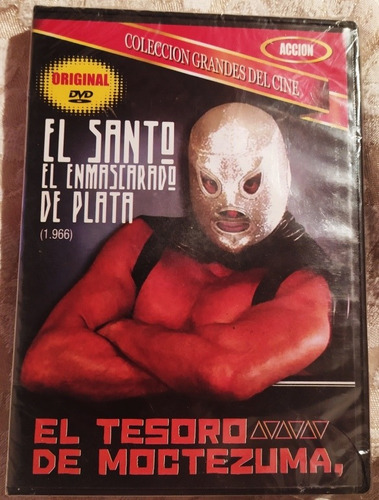 Dvd Original Del Santo El Enmascarado De Plata
