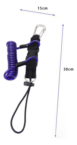Cordón De Buceo Cordón De Cámara Con Gancho Mosquetón