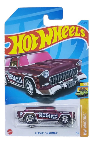 Hot Wheels Chevrolet Classic 55 Nomad Coleccionable Original