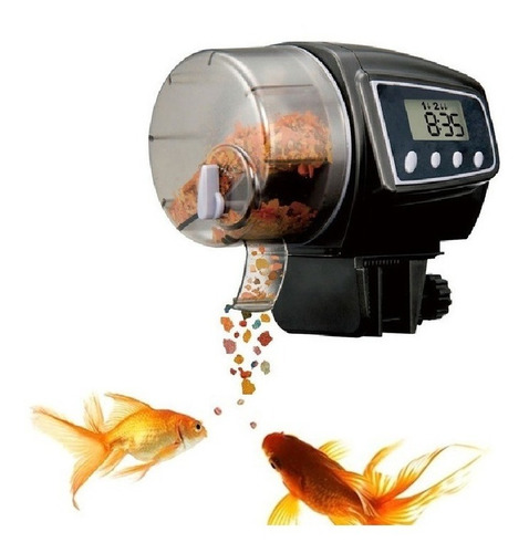 Alimentador Automático Digital De Comida Para Peces Resun