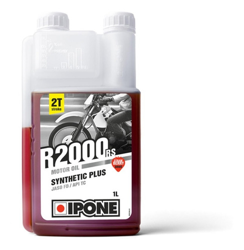 Ipone Rs2000 Rs Strawberry - Aceite Motor Sint. Plus (2t) 1l