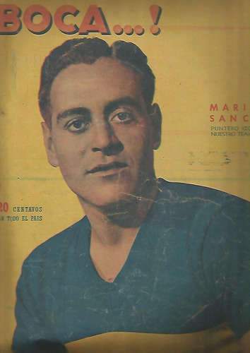 Revista / Boca...! / Nº 132 / 1945 / Nota Mariano Sanchez