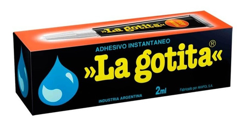 La Gotita 2ml Adhesivo Pegamento Universal