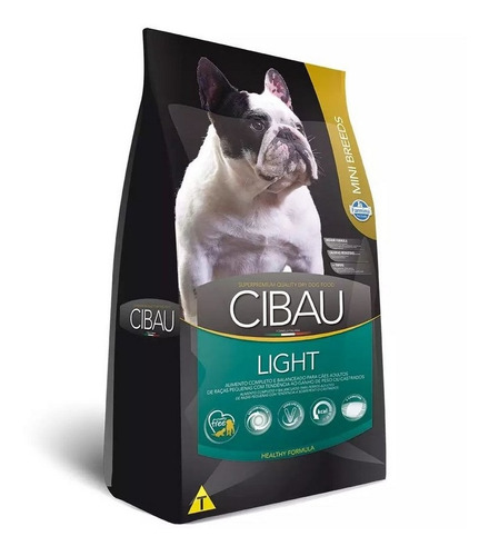 Ração Para Cães Adulto Raça Mini Light 3kg Cibau