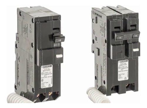 Schneider Electric Qo 50 Amp Disyuntor Bipolar