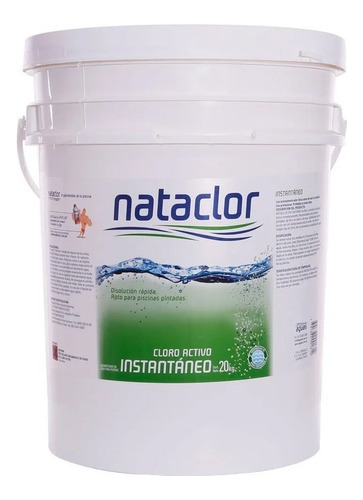 Cloro Granulado Instantáneo 20 Kg Nataclor Pintumm