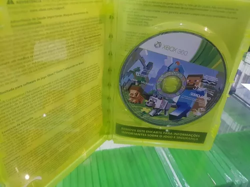 jogo original Xbox 360 minecraft