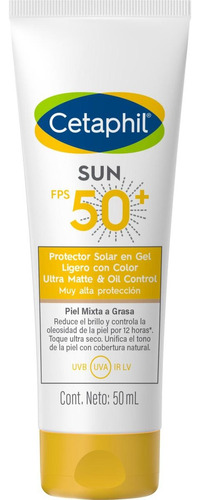Cetaphil Sun color protector solar 50fps 50ml