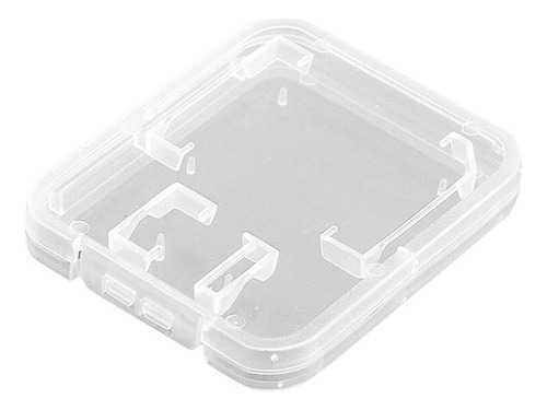 20 Funda Plastico Transparente Para Tarjeta Eoria Sd Icro T