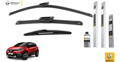 Kit 3 Plumas Wiper Limpiabrisas Renault Captur 16 A 19