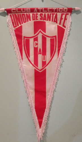 Antiguo Banderín Del Club Unión De Santa Fe
