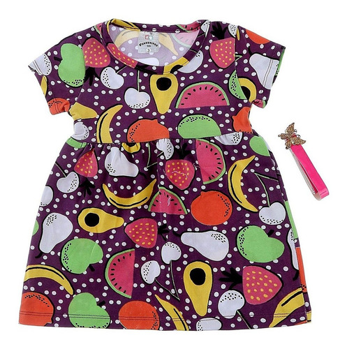 Imagem 9 de 10 de Kit 3 Vestido Infantil Menina Roupa Feminina Atacado