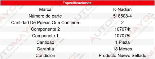 Componentes Tiempo A6 Quattro 6cil 2.7l 97 Al 01 8575664