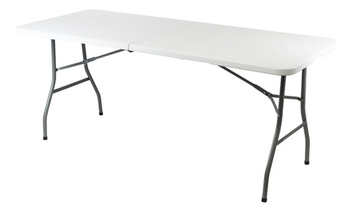 Imsihome mesa plegable hogar color blanco