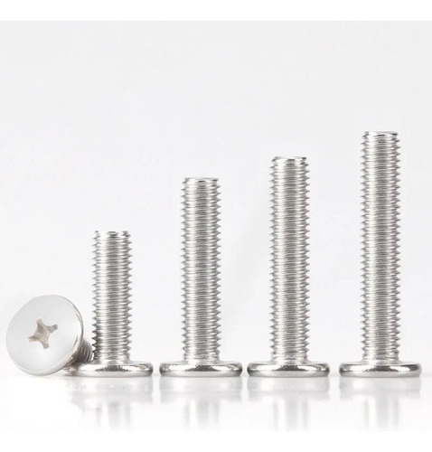 M2.5* 10* 5.0 - Tornillos De Cabeza Plana De Acero Inoxidabl