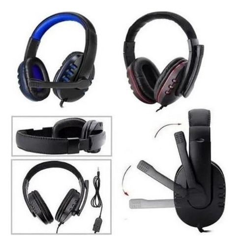Conector P3 Lehmox para auriculares Gamer, 3,5 mm, color negro