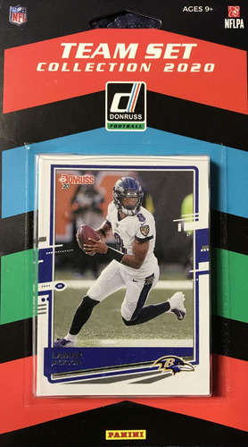 Baltimore Ravens 2020 Donruss Factory Sealed 11 Card Team Se