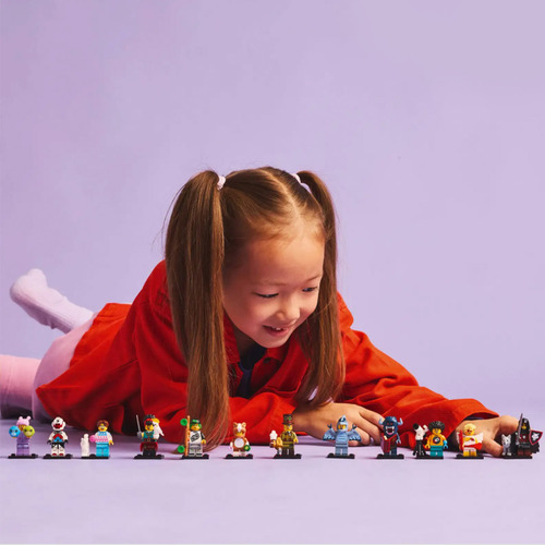 Série 27 de minifiguras LEGO® (pacote com 6) 66795; pacote múltiplo de bonecos surpresa colecionáveis