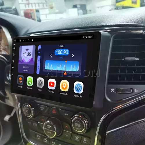 Central Multimídia Jeep Cherokee Android 9