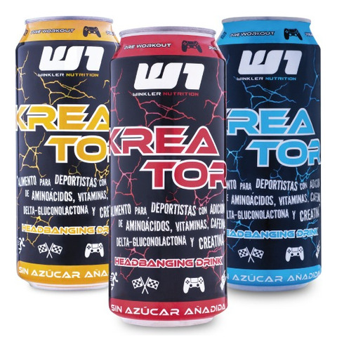 Energizan Suplement Liquido Kreator Mix 6u Winkler Deportist