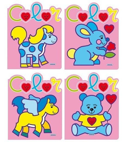 Love Color (4 Tãâtulos), De Susaeta, Equipo. Editorial Susaeta, Tapa Blanda En Español