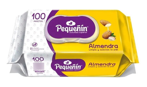 Toallitas Pequeñin Almendra 100 - Unidad a $159