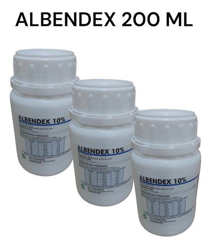 Albendazol Al 10% Albendex Reveex 200 Ml