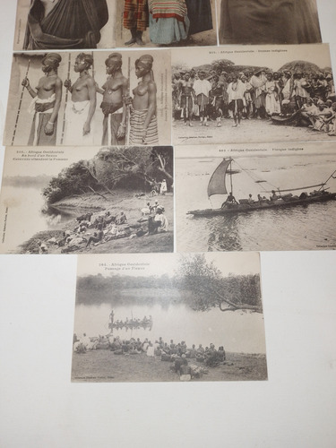 Postal Antigua De Coleccion Africa Occ Sin Circular