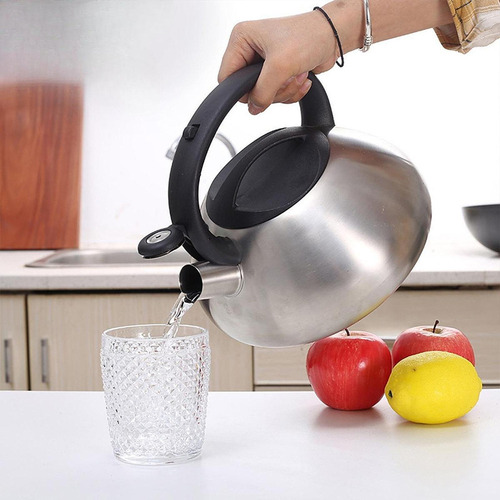 Cj Tetera Con, Tetera De 3 L, De Acero Inoxidable, Para