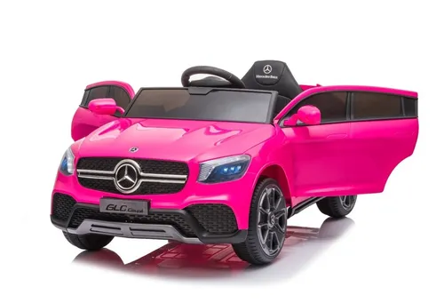 Mini Carrinho El trico Infantil 12v Mercedes Glc63 Rosa