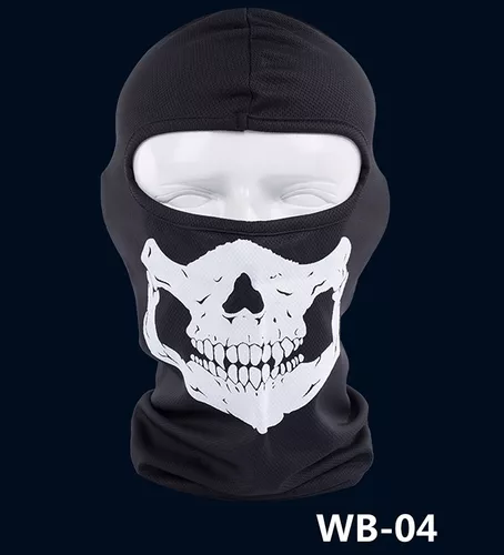 Negro Rojo Verde Blanco México Bandera Mexicana Calavera Pasamontañas  Capucha Tactical Caza Mascarilla Hunter Militar Tactical, Multi colorido