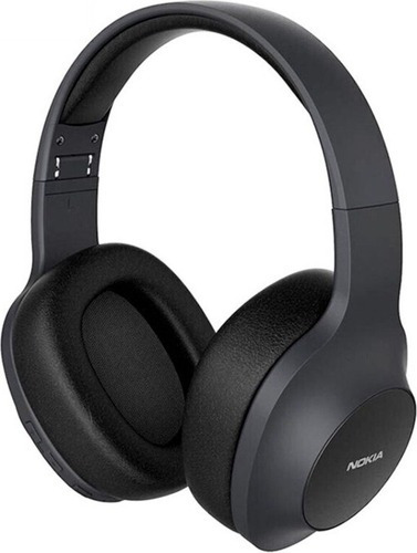 Auriculares Bluetooth Nokia Essential Gamer Over Ear E1200, color negro