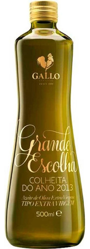 Azeite de Oliva Extra Virgem Português Gallo Grande Escolha Vidro 500ml