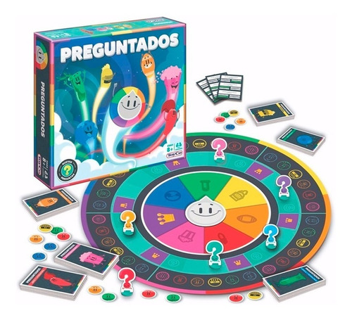 Juego De Mesa Con Tablero Preguntados Orig. Toyco Z. Devoto