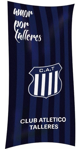 Toallon Talleres Algodon Premium Lic Oficial Toalla Pileta