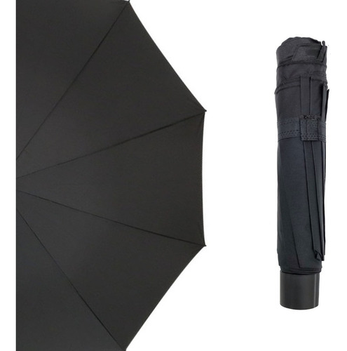 Imagen 1 de 9 de Sombrilla Paraguas Anti Viento Unisex Umbrella Manual