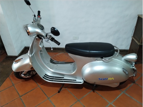Moto Electrica Sunra Vintage 2019 Pocos Km Cambio Bateria