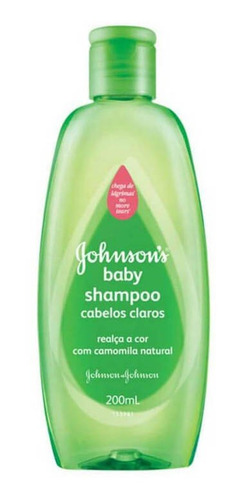 Johnsons Baby Shampoo Cabelos Claros - 200ml