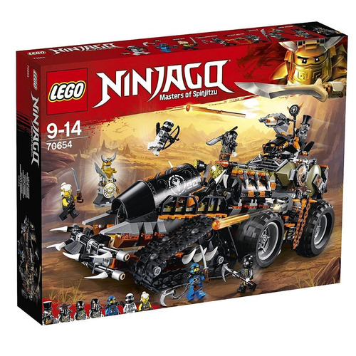 Brinquedo Bloco De Montar Lego Ninjago Tanque Diesel 70654