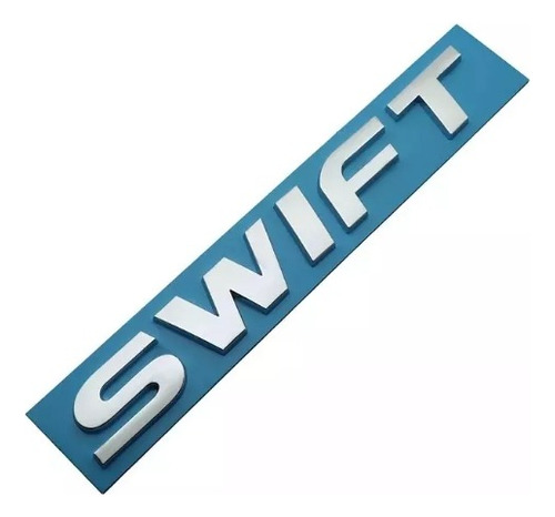 Emblema Logo Pegatina Swit De Suzuki  Plata