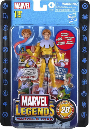 Toad 20 Aniversario Marvel Legends Toy Biz X-men Envio Grati