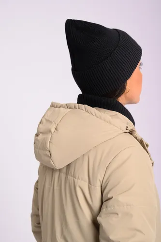 Campera Larga Canva Acolchada Puffer Abrigo Mujer 210828
