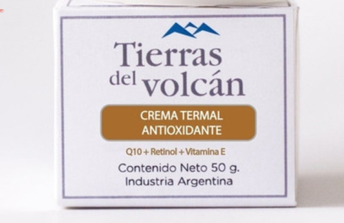 Crema Termal Antioxidante Con Q10 Tierras Del Volcan