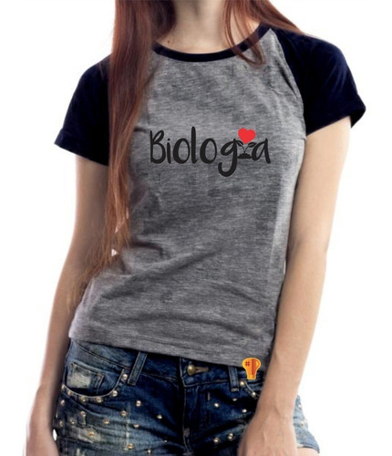 Biologia Camiseta Raglan Administracao Tshirt Profissão  