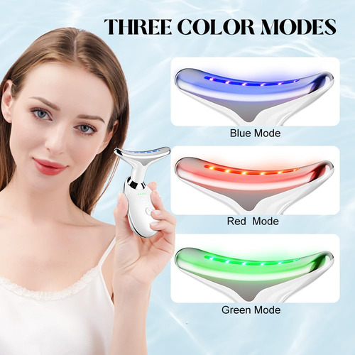Masajeador Facial Yunruo Neck Sculpting Con 3 Modos De Color