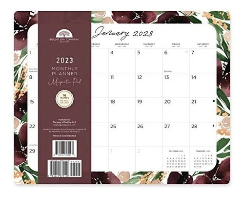 2023 Refrigerador Magnético Calendario De Pared Pad Y4jws