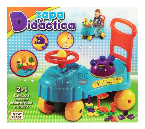 Imagen 1 de 5 de New Plast Pata Pata 2 En 1 Didactica Orig Pce 20193 Bigshop