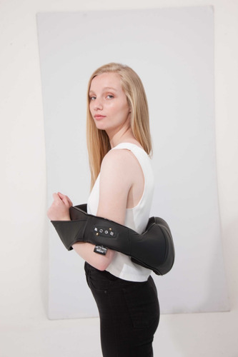 Masajeador Cervical Wolke Inalámbrico 8 Rodillos + Calor Gti